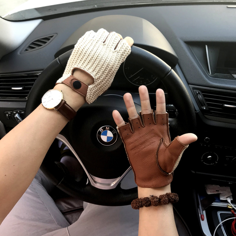 Leather Driving Glove - 2025 Nieuwe heren lederen handschoenen mannelijke