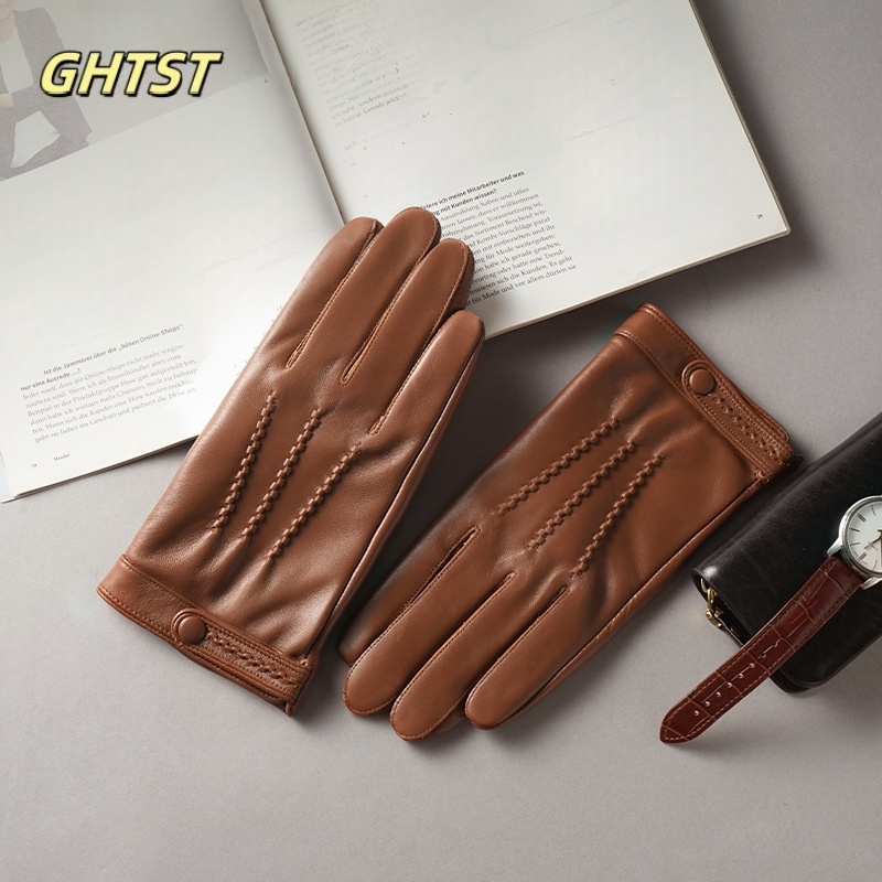 Leather Driving Glove - 2025 Nieuwe heren winter lederen handschoenen