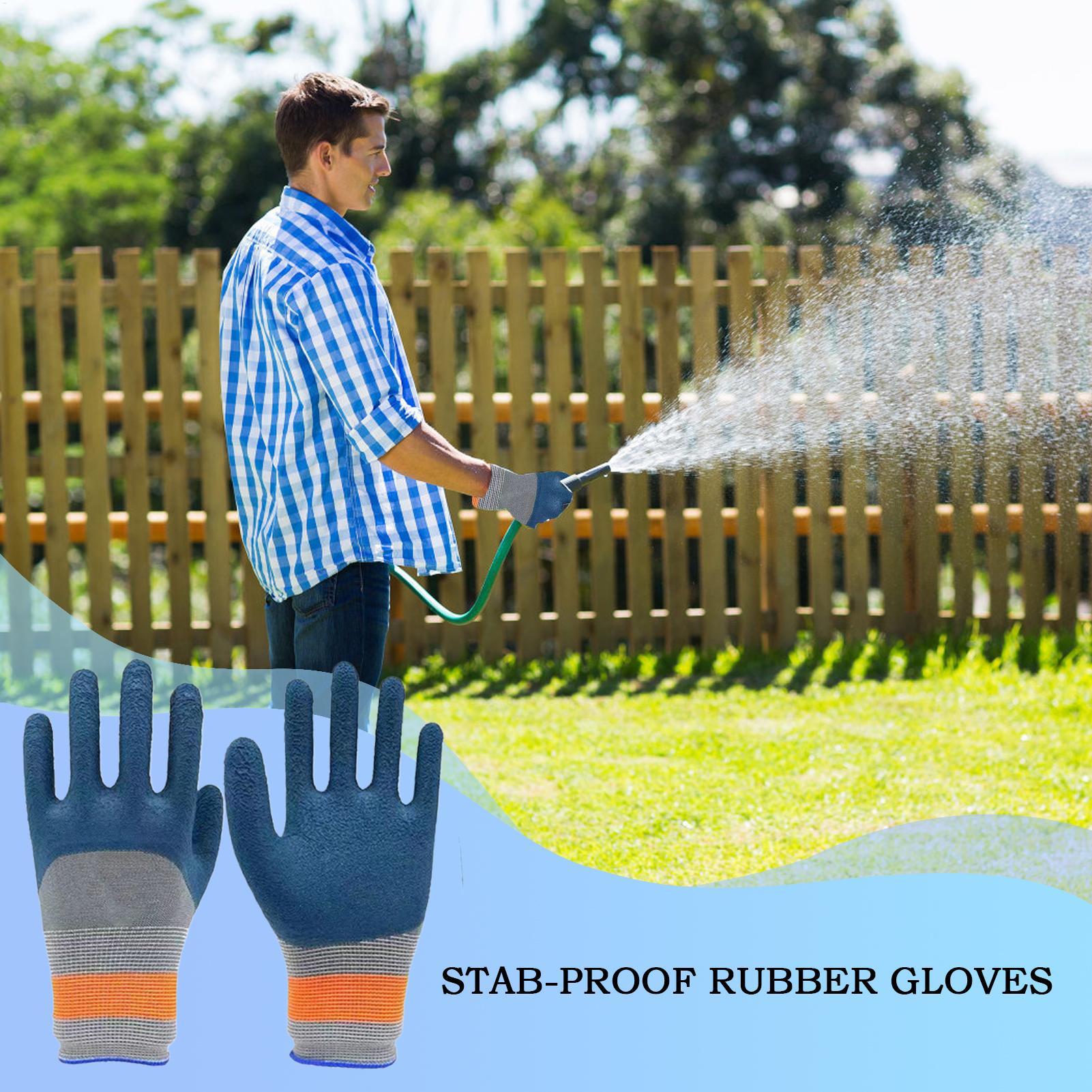 Gardening Glove Waterproof - Tuinhandschoenen Latex waterdichte tuinhandschoenen Antislip beschermende