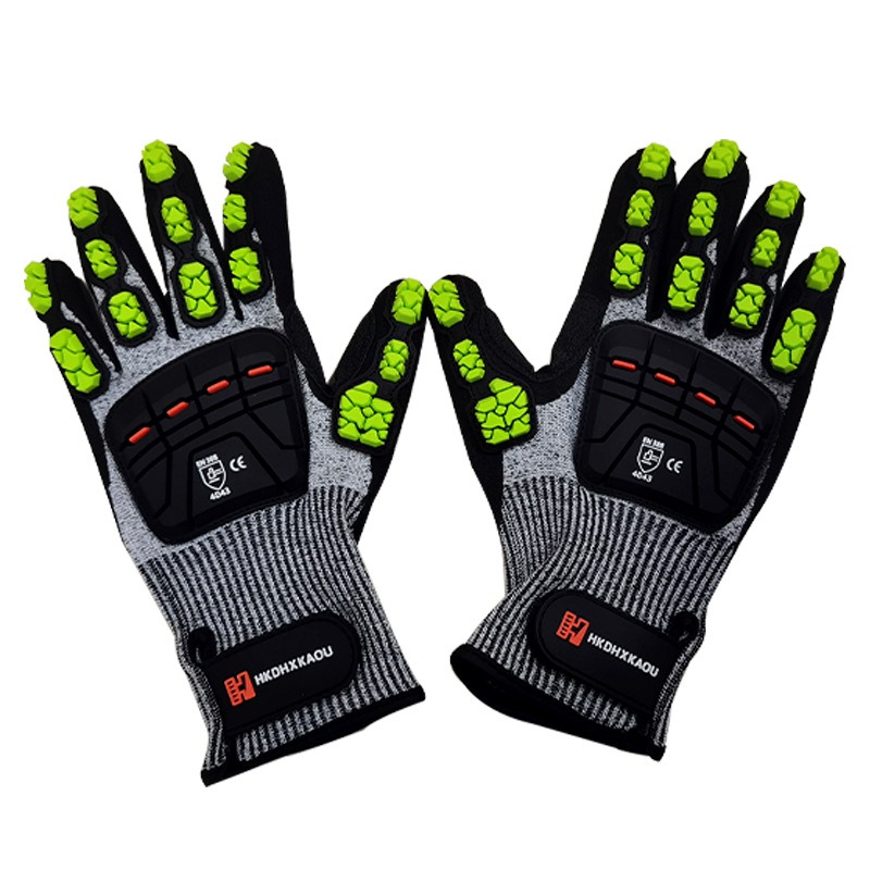 Work Glove Impact - Nieuwe TPR mechanische anti-impacthandschoenen CE-gecertificeerd niveau