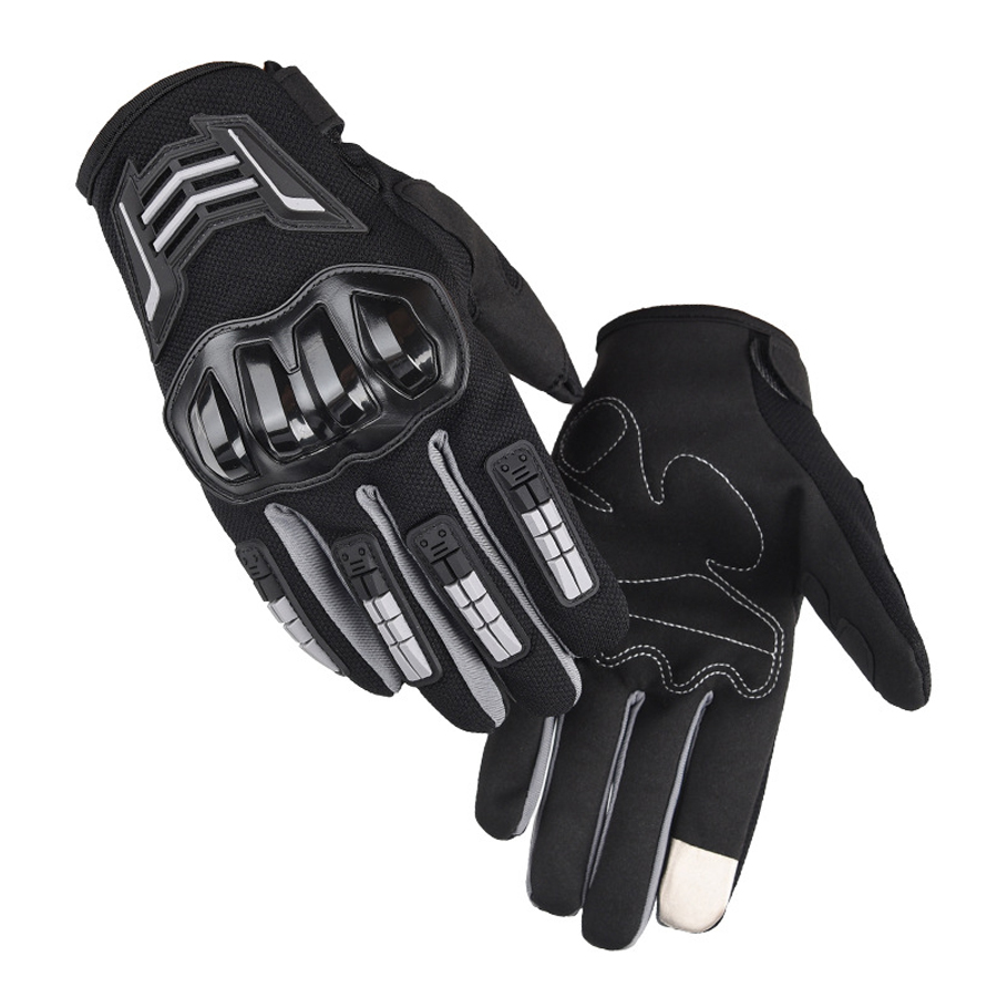 Motorcycle Glove Knuckle - Motorhandschoenen Zomer harde knokkel rijhandschoenen Touchscreen