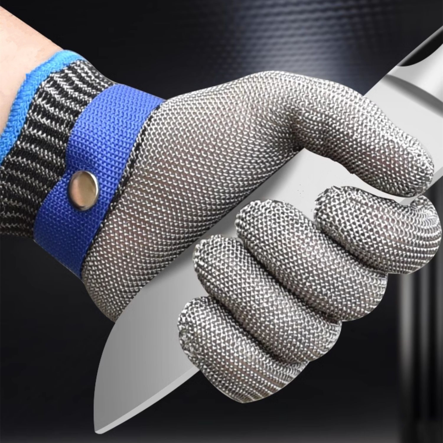 Cut Resistant Glove - Anti-cut mesh metalen handschoen Veiligheid Snijbestendig