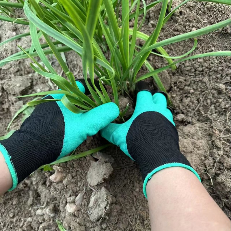 Gardening Glove Waterproof - Tuinhandschoenen met ingebouwde klauwen, waterdichte werkhandschoenen