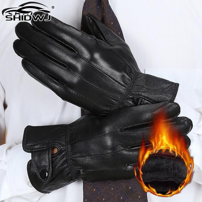 1 Paar Heren Pu Lederen Winter - Leather Driving Glove recensie en prijs