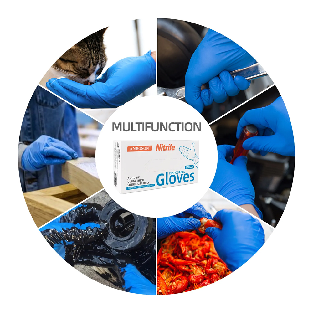 Poedervrije nitril onderzoeksh - Exam Glove Nitrile recensie en prijs