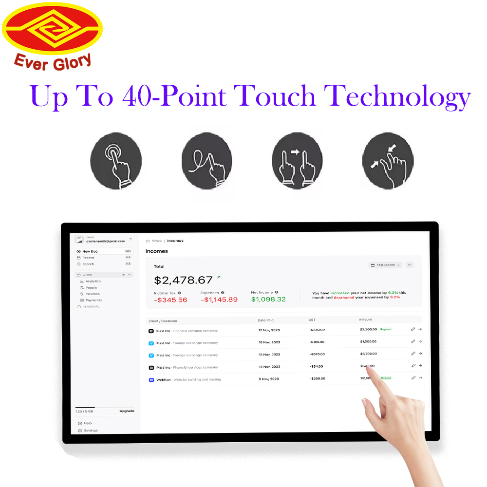 Op maat gemaakte 27 inch hoge  - Touchscreen Glove Capacitive recensie en prijs