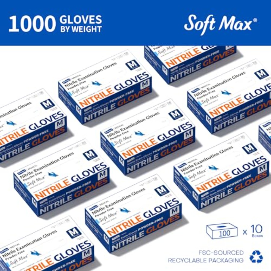 Medische Soft Max ™   Nitril e - Exam Glove Nitrile recensie en prijs