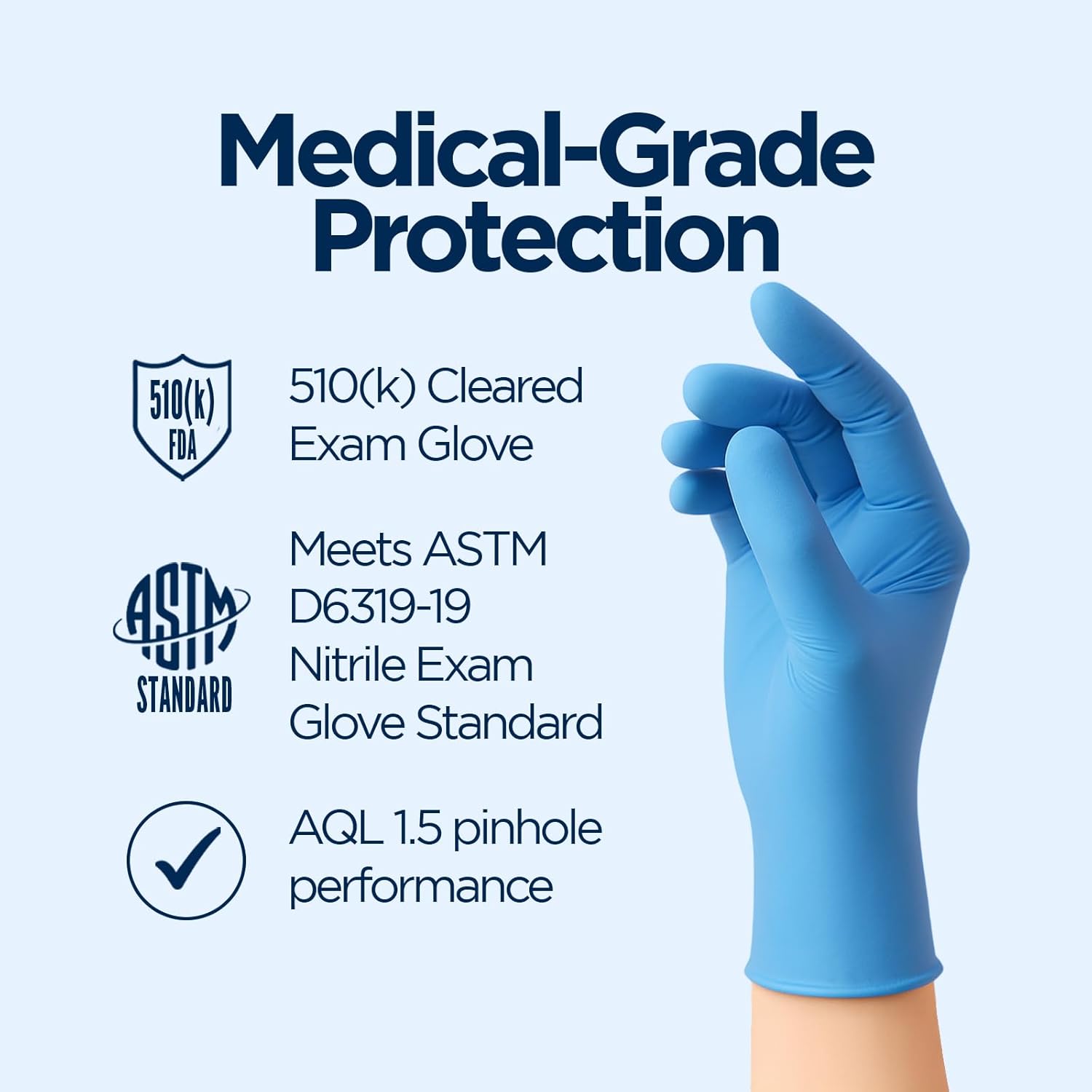 Medische nitril examenhandscho - Exam Glove Nitrile recensie en prijs