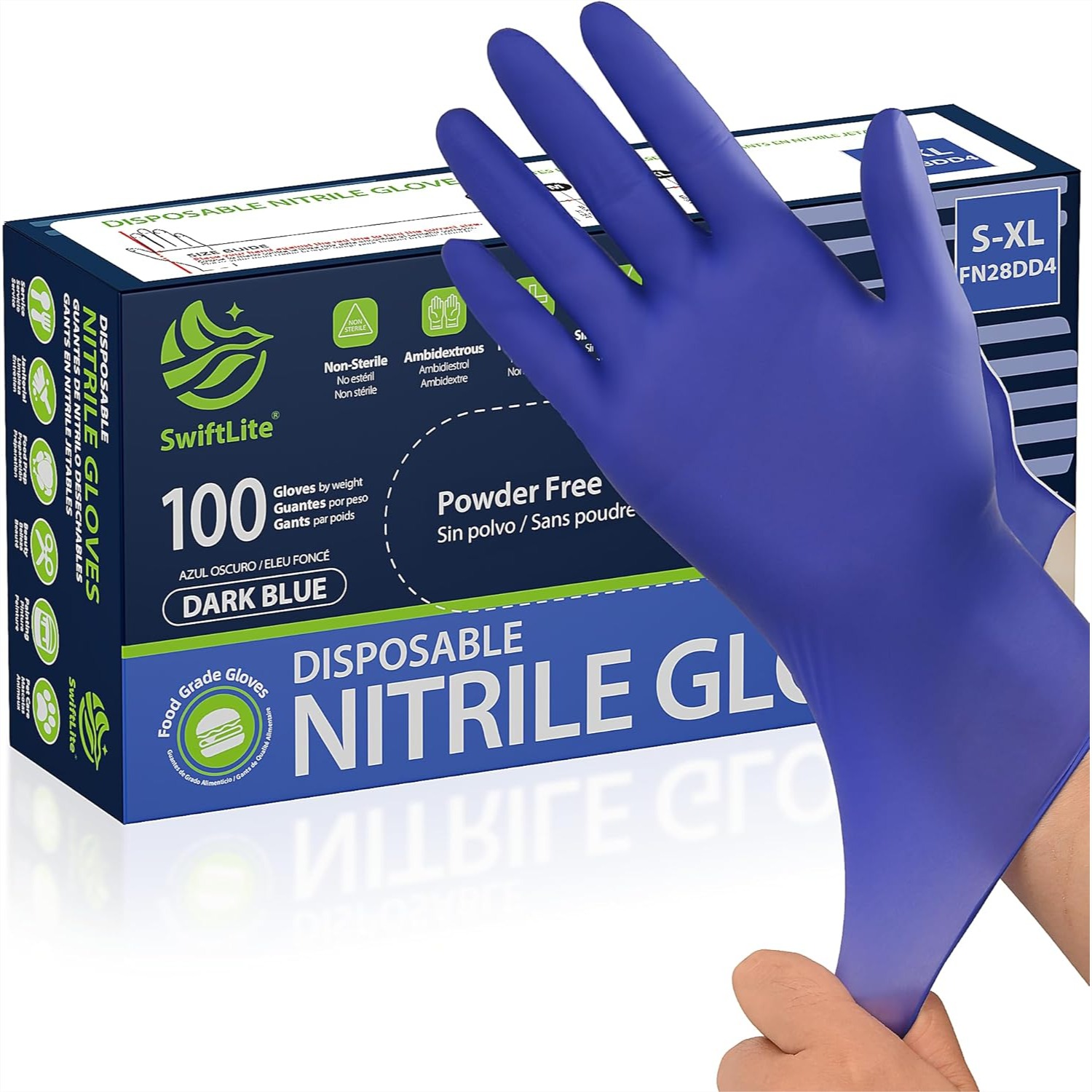 Wegwerp nitril handschoenen vo - Rubber Glove Cleaning recensie en prijs