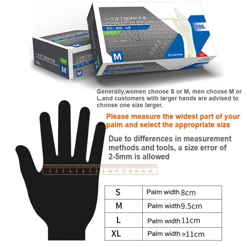 100 Stuks Nitril Wegwerphandsc - Exam Glove Nitrile recensie en prijs