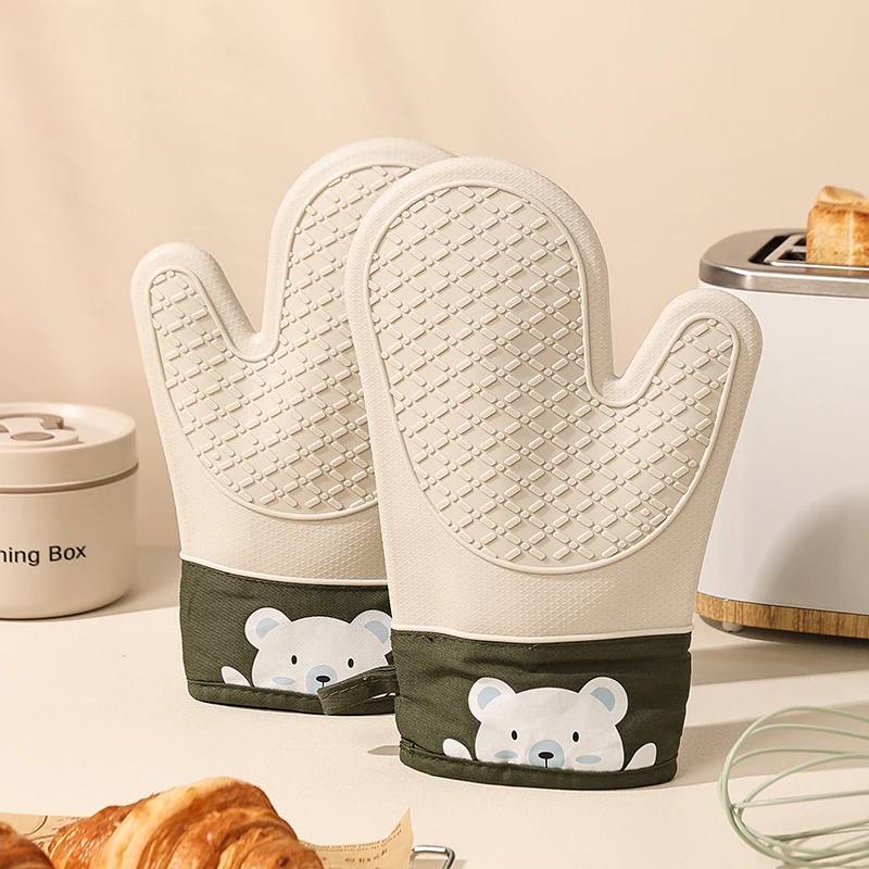 Siliconen warmte-isolatiehands - Oven Mitt Silicone recensie en prijs