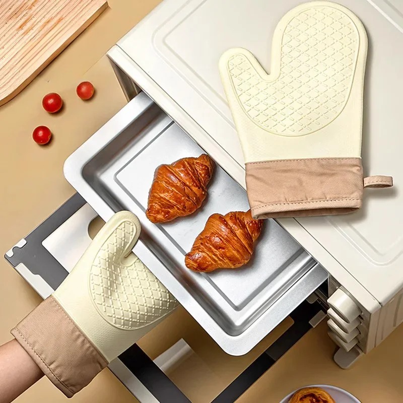 1PC hittebestendige siliconen  - Oven Mitt Silicone recensie en prijs