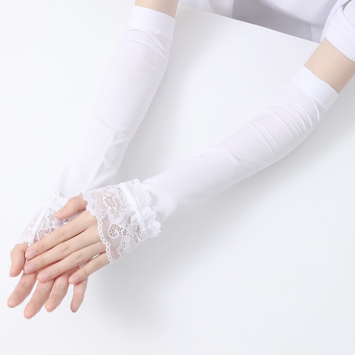 Vrouwen lange elastische arm m - Fingerless Glove Knit recensie en prijs