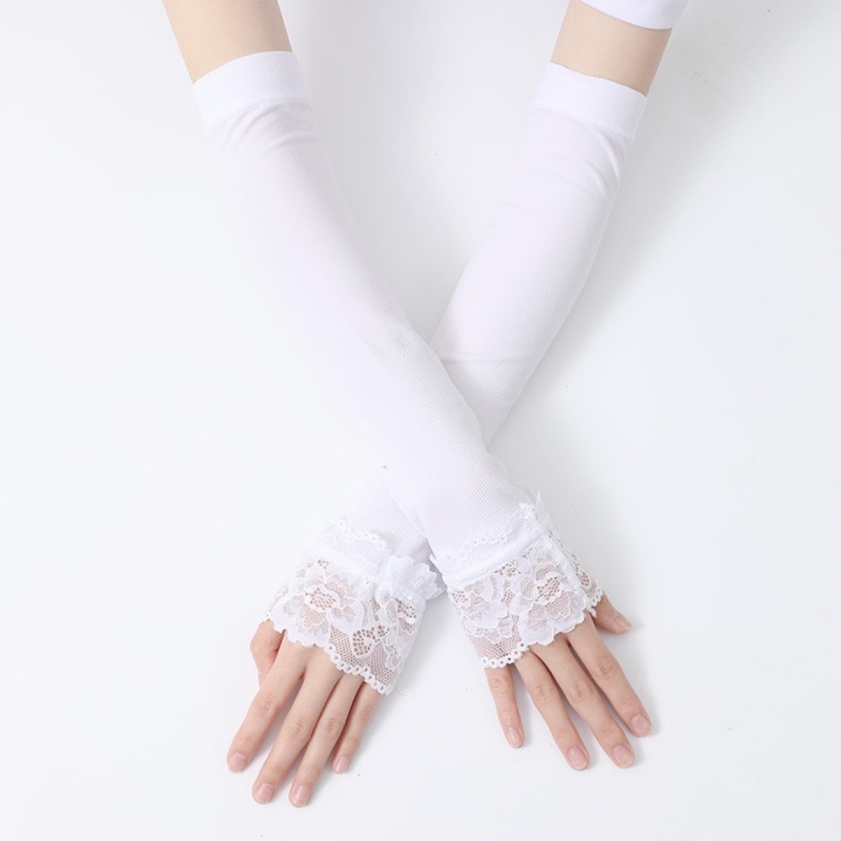 Vrouwen lange elastische arm m - Fingerless Glove Knit recensie en prijs