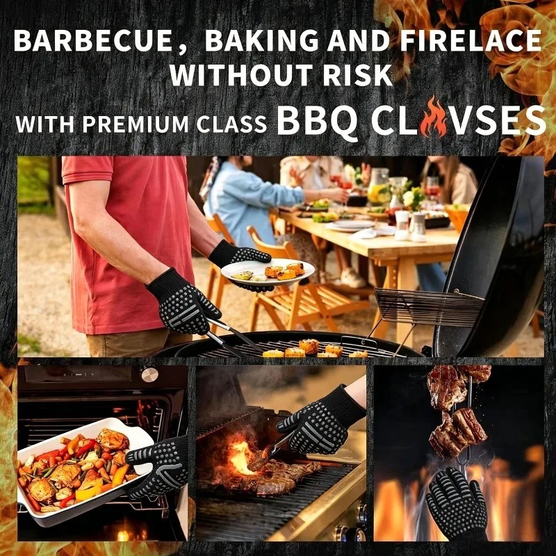 1 st/1 paar barbecuehandschoen - Oven Mitt Silicone recensie en prijs