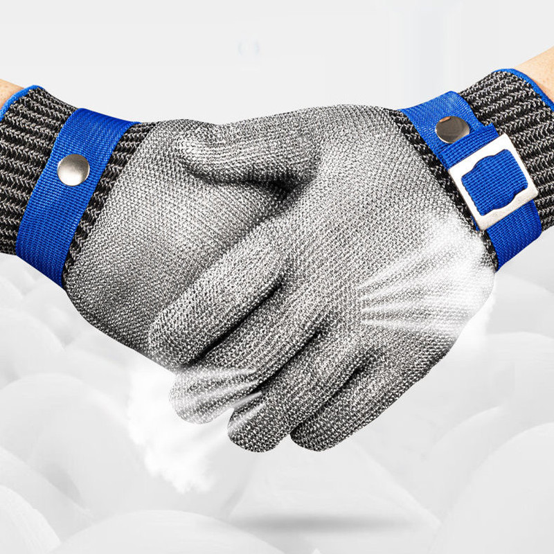 Anti-cut mesh metalen handscho - Cut Resistant Glove recensie en prijs